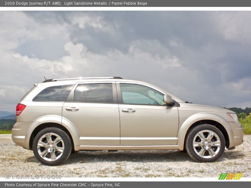 Light Sandstone Metallic / Pastel Pebble Beige 2009 Dodge Journey R/T AWD
