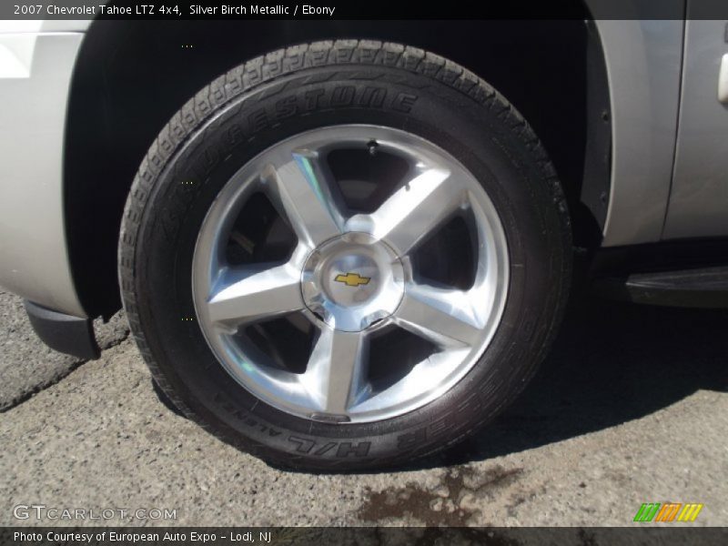 Silver Birch Metallic / Ebony 2007 Chevrolet Tahoe LTZ 4x4