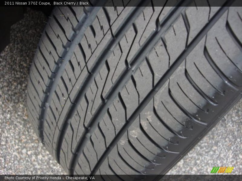 Black Cherry / Black 2011 Nissan 370Z Coupe
