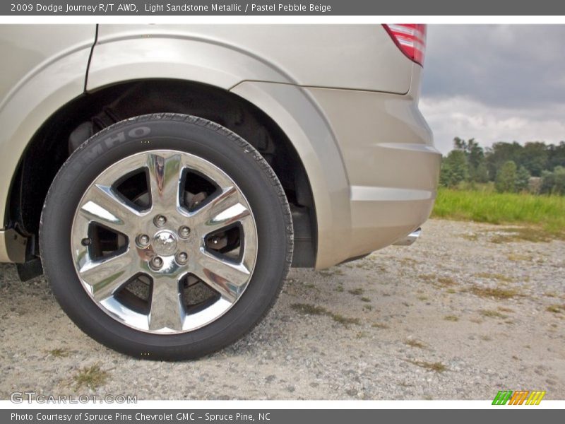 Light Sandstone Metallic / Pastel Pebble Beige 2009 Dodge Journey R/T AWD