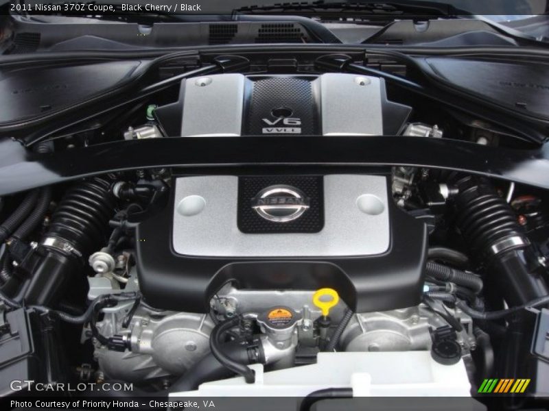  2011 370Z Coupe Engine - 3.7 Liter DOHC 24-Valve CVTCS V6