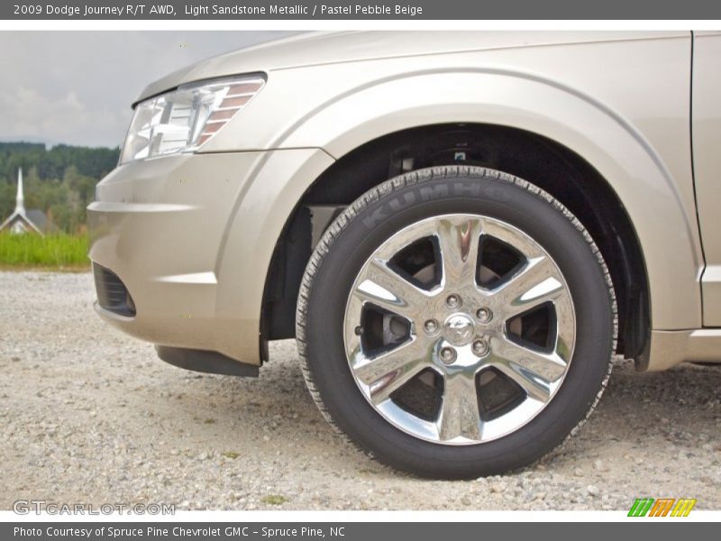 Light Sandstone Metallic / Pastel Pebble Beige 2009 Dodge Journey R/T AWD