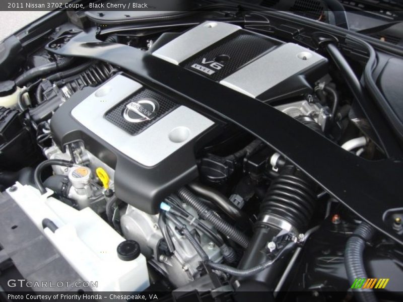  2011 370Z Coupe Engine - 3.7 Liter DOHC 24-Valve CVTCS V6