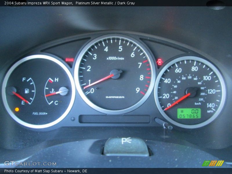  2004 Impreza WRX Sport Wagon WRX Sport Wagon Gauges