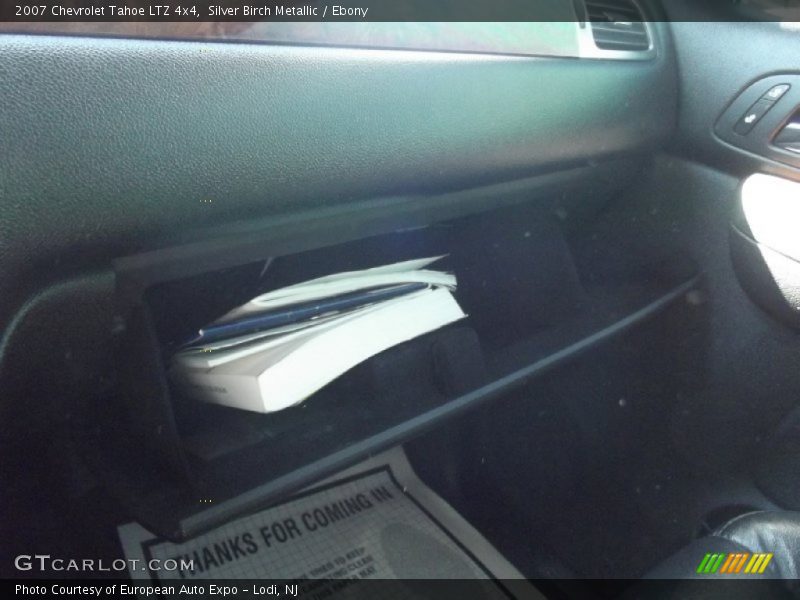 Silver Birch Metallic / Ebony 2007 Chevrolet Tahoe LTZ 4x4