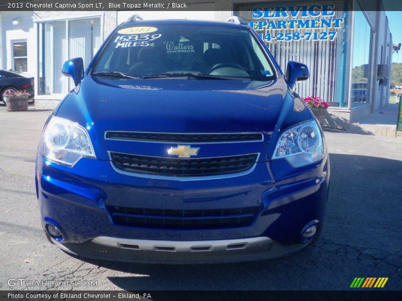 Blue Topaz Metallic / Black 2013 Chevrolet Captiva Sport LT