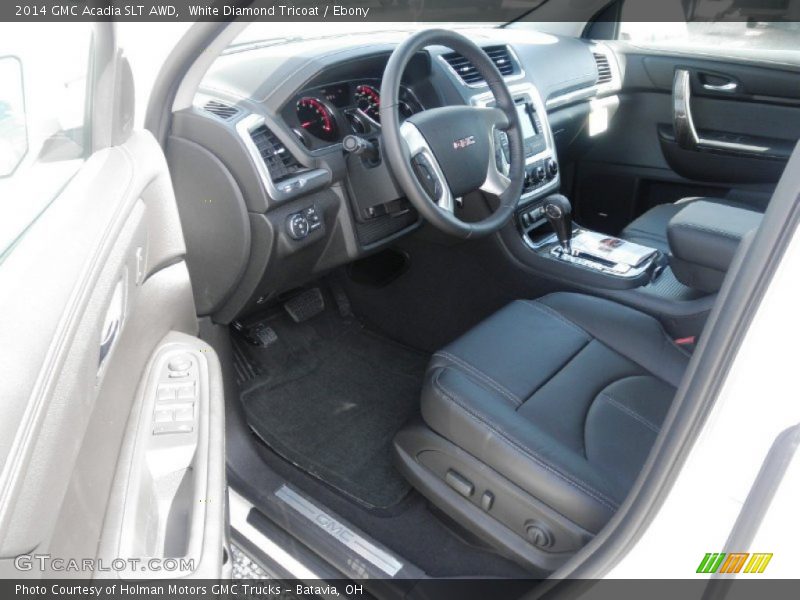 Ebony Interior - 2014 Acadia SLT AWD 