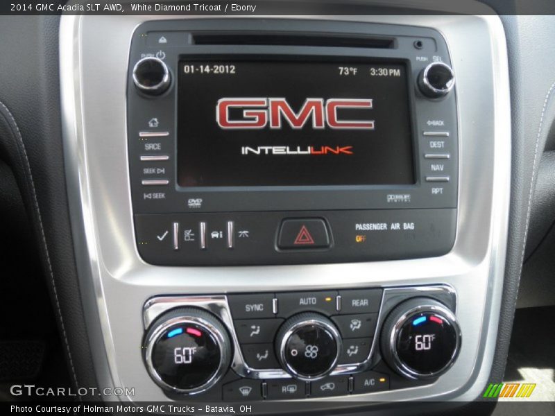 Controls of 2014 Acadia SLT AWD