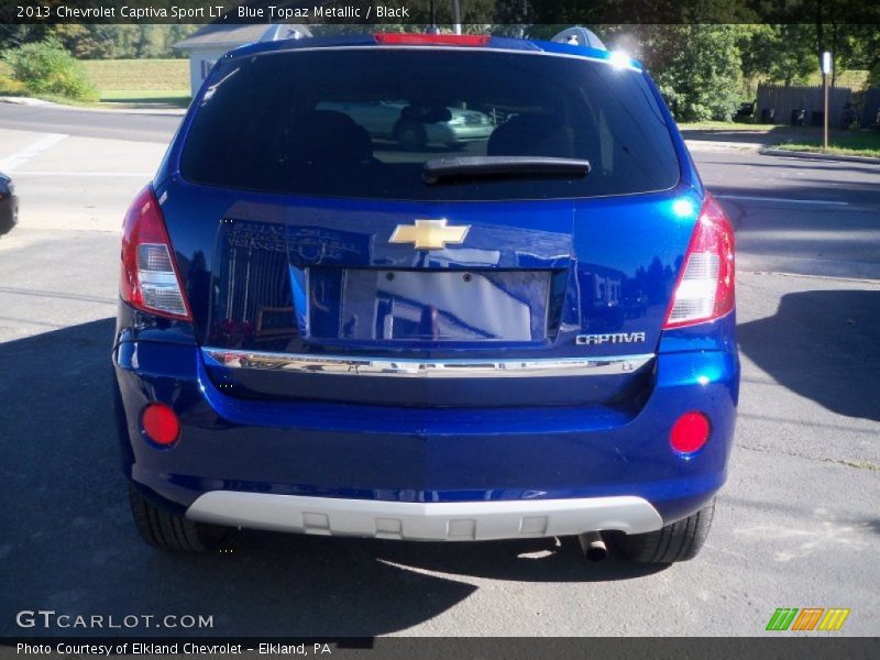 Blue Topaz Metallic / Black 2013 Chevrolet Captiva Sport LT