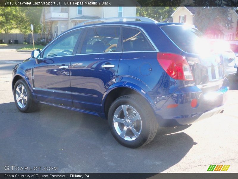 Blue Topaz Metallic / Black 2013 Chevrolet Captiva Sport LT