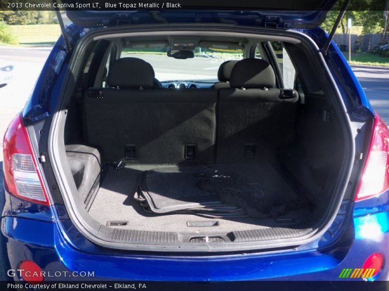 Blue Topaz Metallic / Black 2013 Chevrolet Captiva Sport LT
