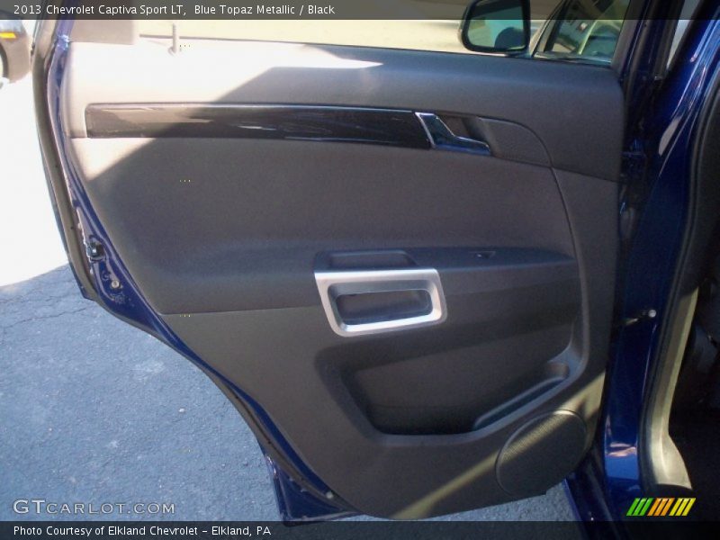 Blue Topaz Metallic / Black 2013 Chevrolet Captiva Sport LT