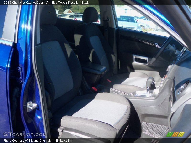 Blue Topaz Metallic / Black 2013 Chevrolet Captiva Sport LT