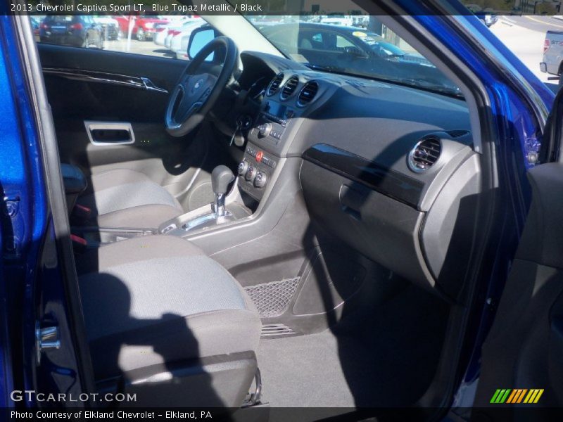 Blue Topaz Metallic / Black 2013 Chevrolet Captiva Sport LT