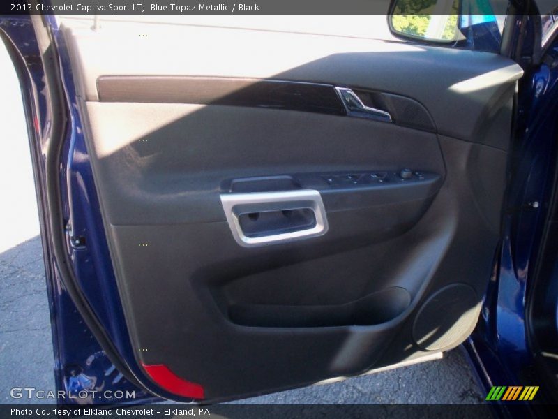 Blue Topaz Metallic / Black 2013 Chevrolet Captiva Sport LT