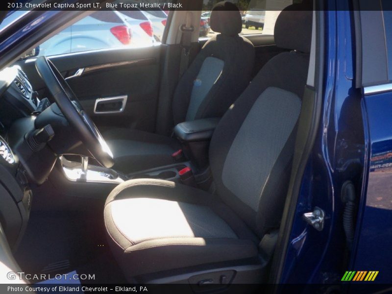 Blue Topaz Metallic / Black 2013 Chevrolet Captiva Sport LT