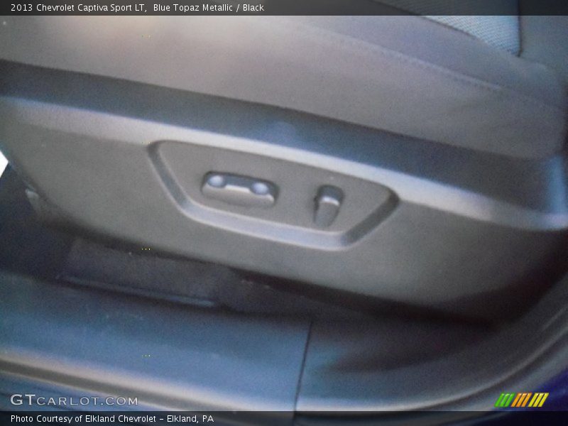Blue Topaz Metallic / Black 2013 Chevrolet Captiva Sport LT