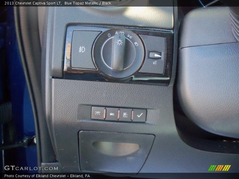 Blue Topaz Metallic / Black 2013 Chevrolet Captiva Sport LT