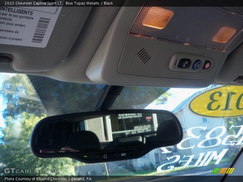 Blue Topaz Metallic / Black 2013 Chevrolet Captiva Sport LT