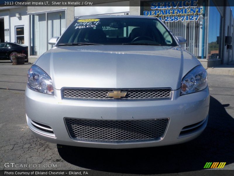 Silver Ice Metallic / Gray 2013 Chevrolet Impala LT