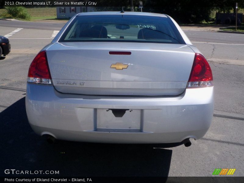 Silver Ice Metallic / Gray 2013 Chevrolet Impala LT