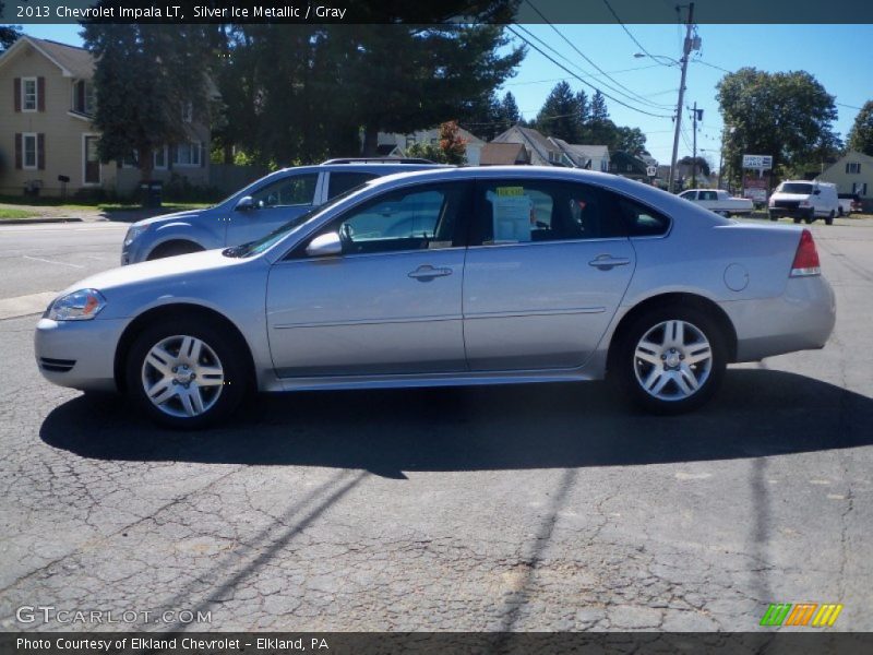 Silver Ice Metallic / Gray 2013 Chevrolet Impala LT