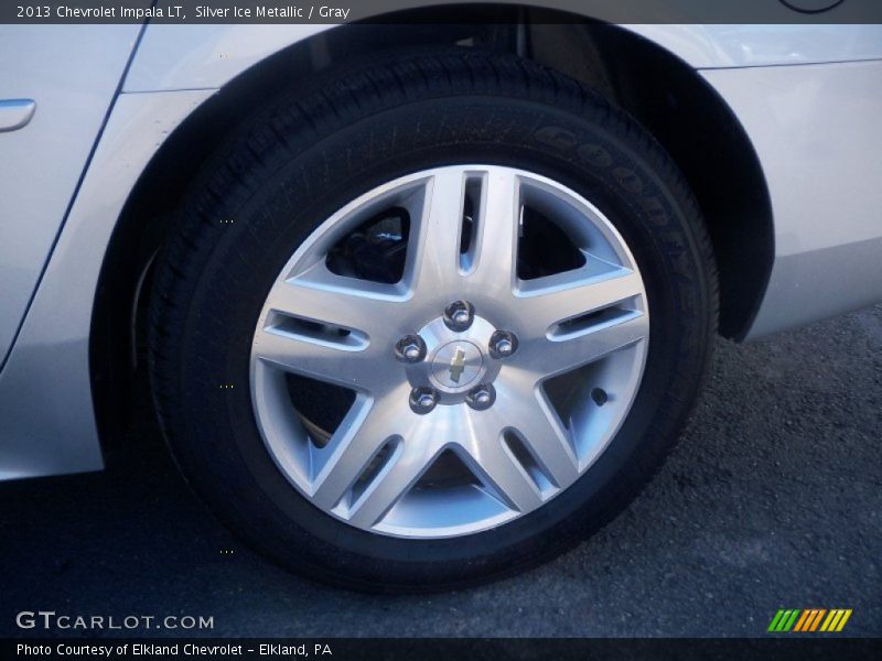 Silver Ice Metallic / Gray 2013 Chevrolet Impala LT
