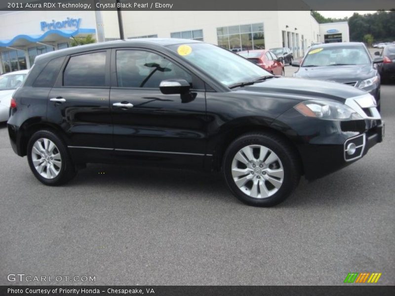 Crystal Black Pearl / Ebony 2011 Acura RDX Technology