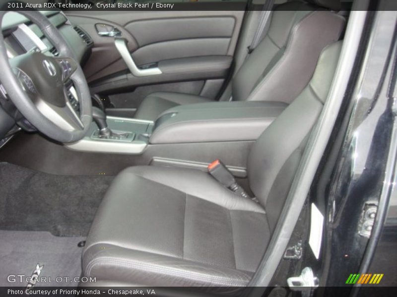 Crystal Black Pearl / Ebony 2011 Acura RDX Technology