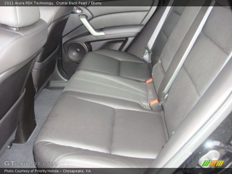 Crystal Black Pearl / Ebony 2011 Acura RDX Technology