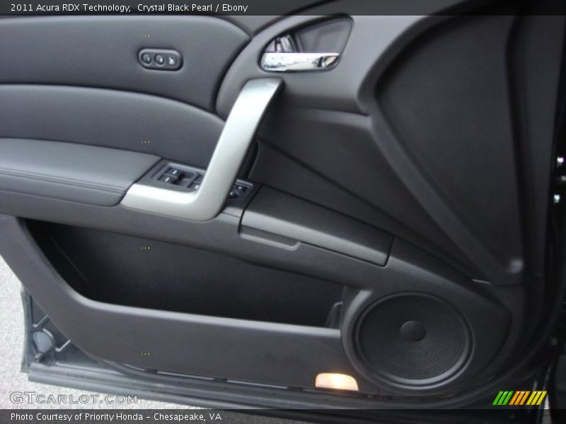 Crystal Black Pearl / Ebony 2011 Acura RDX Technology