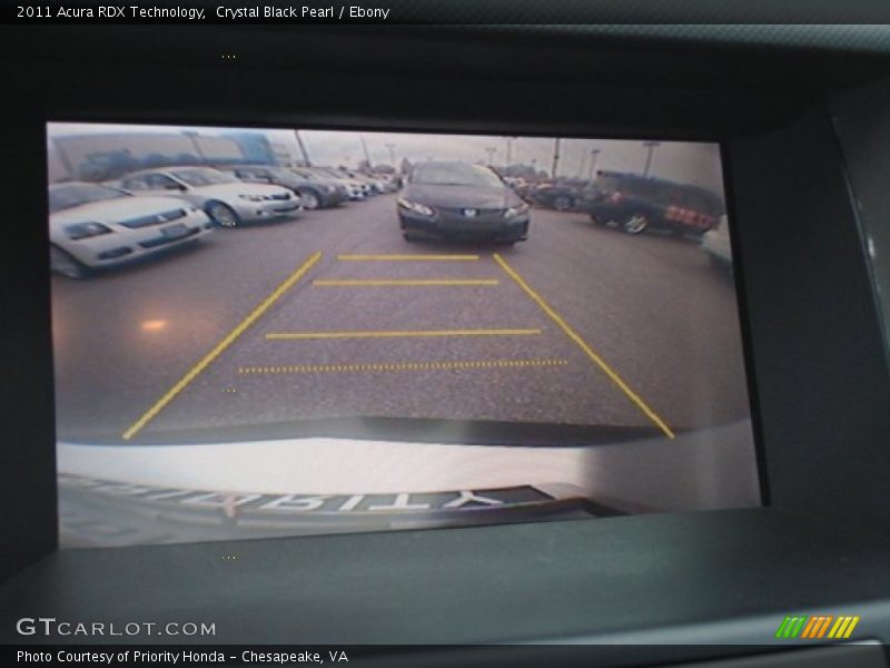 Crystal Black Pearl / Ebony 2011 Acura RDX Technology