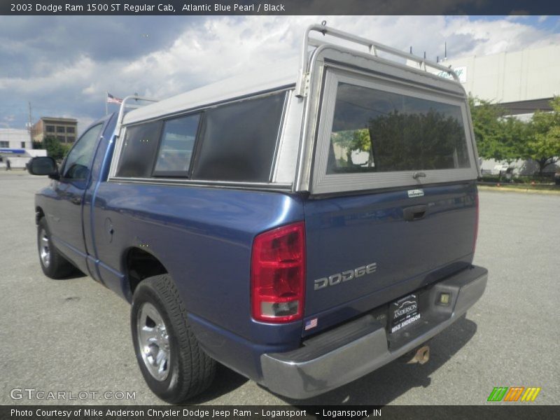 Atlantic Blue Pearl / Black 2003 Dodge Ram 1500 ST Regular Cab
