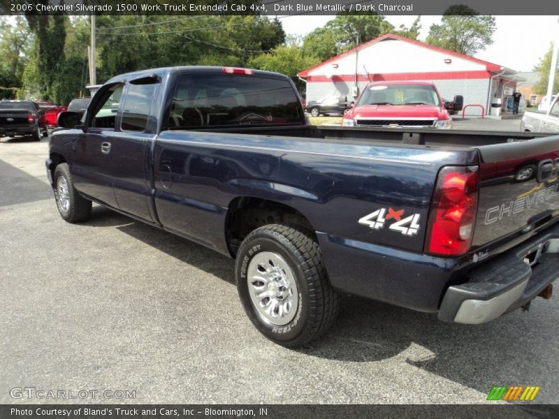 Dark Blue Metallic / Dark Charcoal 2006 Chevrolet Silverado 1500 Work Truck Extended Cab 4x4