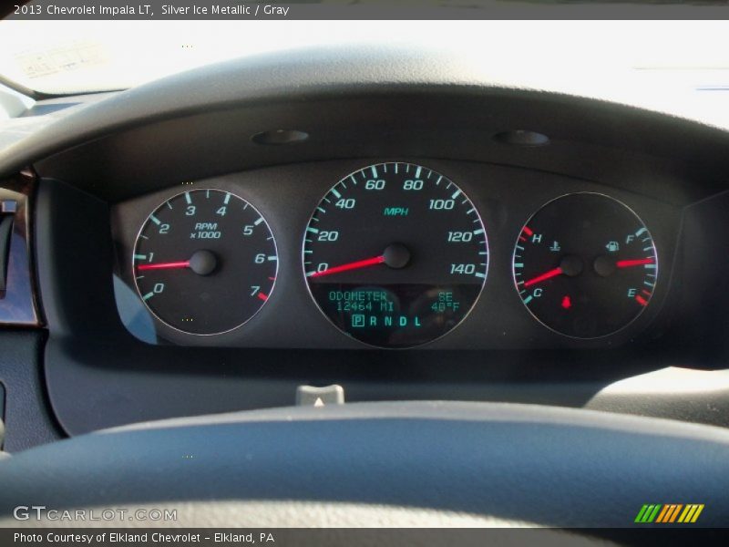 Silver Ice Metallic / Gray 2013 Chevrolet Impala LT