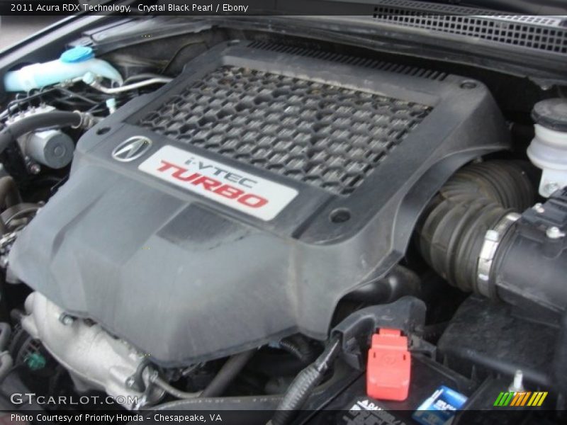 Crystal Black Pearl / Ebony 2011 Acura RDX Technology