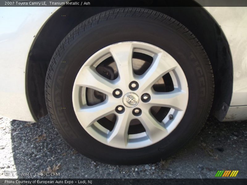 Titanium Metallic / Ash 2007 Toyota Camry LE