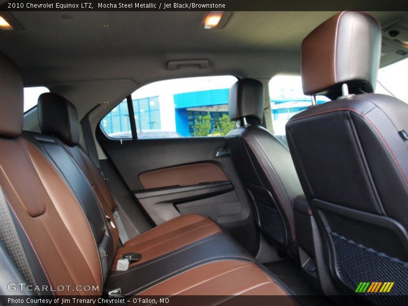 Mocha Steel Metallic / Jet Black/Brownstone 2010 Chevrolet Equinox LTZ