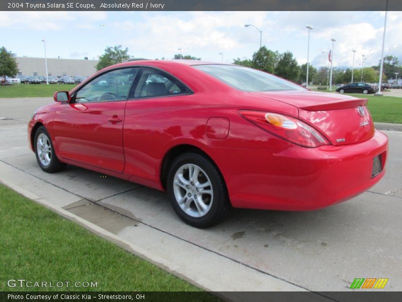 Absolutely Red / Ivory 2004 Toyota Solara SE Coupe