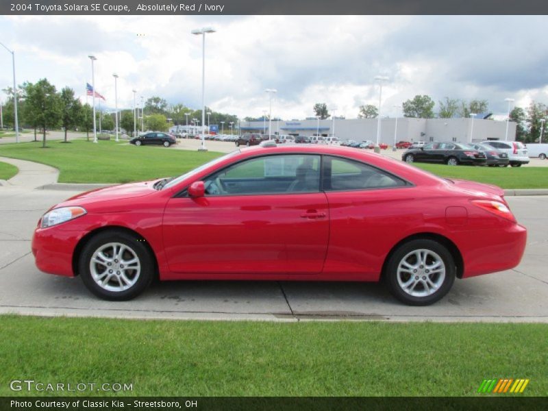 Absolutely Red / Ivory 2004 Toyota Solara SE Coupe