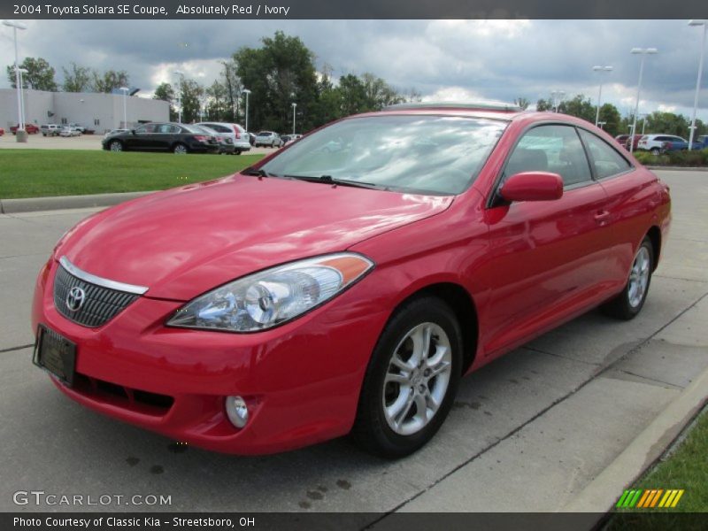 Absolutely Red / Ivory 2004 Toyota Solara SE Coupe