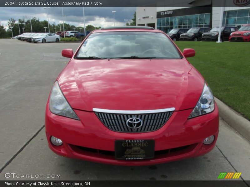 Absolutely Red / Ivory 2004 Toyota Solara SE Coupe
