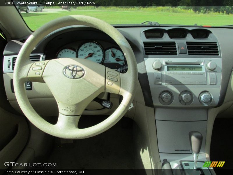 Absolutely Red / Ivory 2004 Toyota Solara SE Coupe