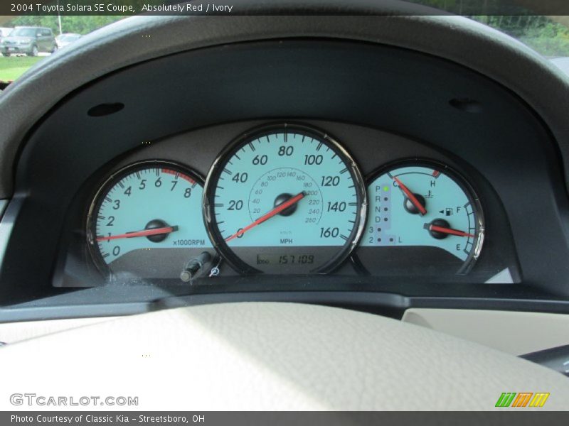 Absolutely Red / Ivory 2004 Toyota Solara SE Coupe