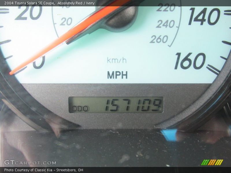 Absolutely Red / Ivory 2004 Toyota Solara SE Coupe