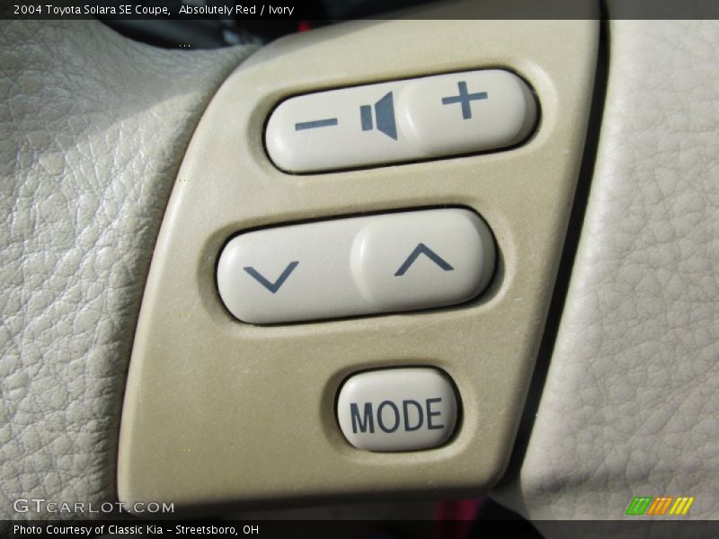 Absolutely Red / Ivory 2004 Toyota Solara SE Coupe