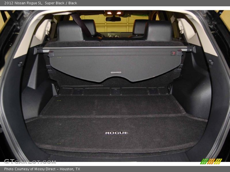 Super Black / Black 2012 Nissan Rogue SL