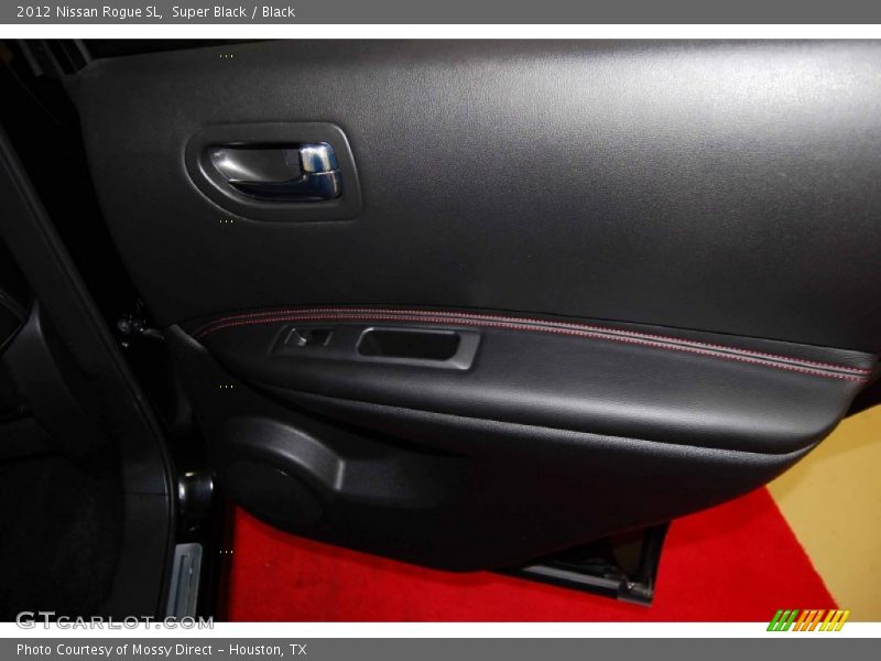 Super Black / Black 2012 Nissan Rogue SL