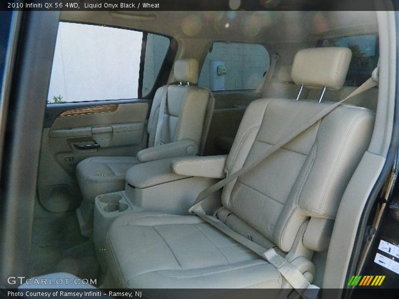 Liquid Onyx Black / Wheat 2010 Infiniti QX 56 4WD