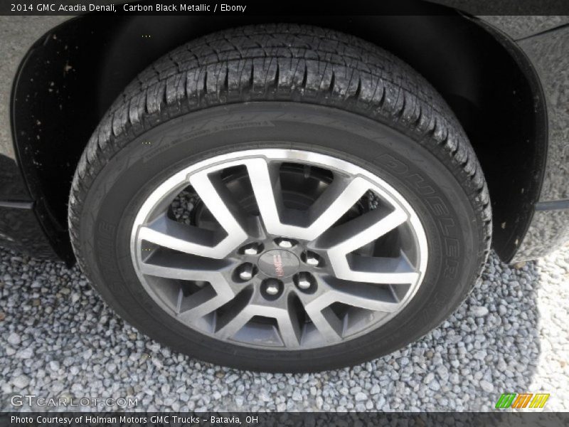 Carbon Black Metallic / Ebony 2014 GMC Acadia Denali